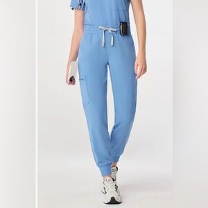 High Waisted Uman Relaxed Jogger Scrub Pants